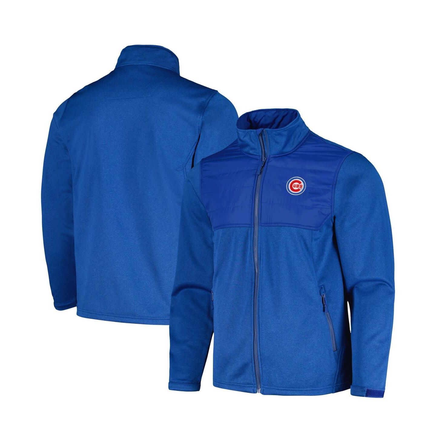 Мужская куртка Dunbrooke Heather Royal Chicago Cubs Explorer Full-Zip — фото 1