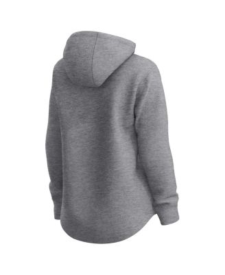 Women's Gray Washington Nationals Legacy Pullover Hoodie and Sweatpants Set