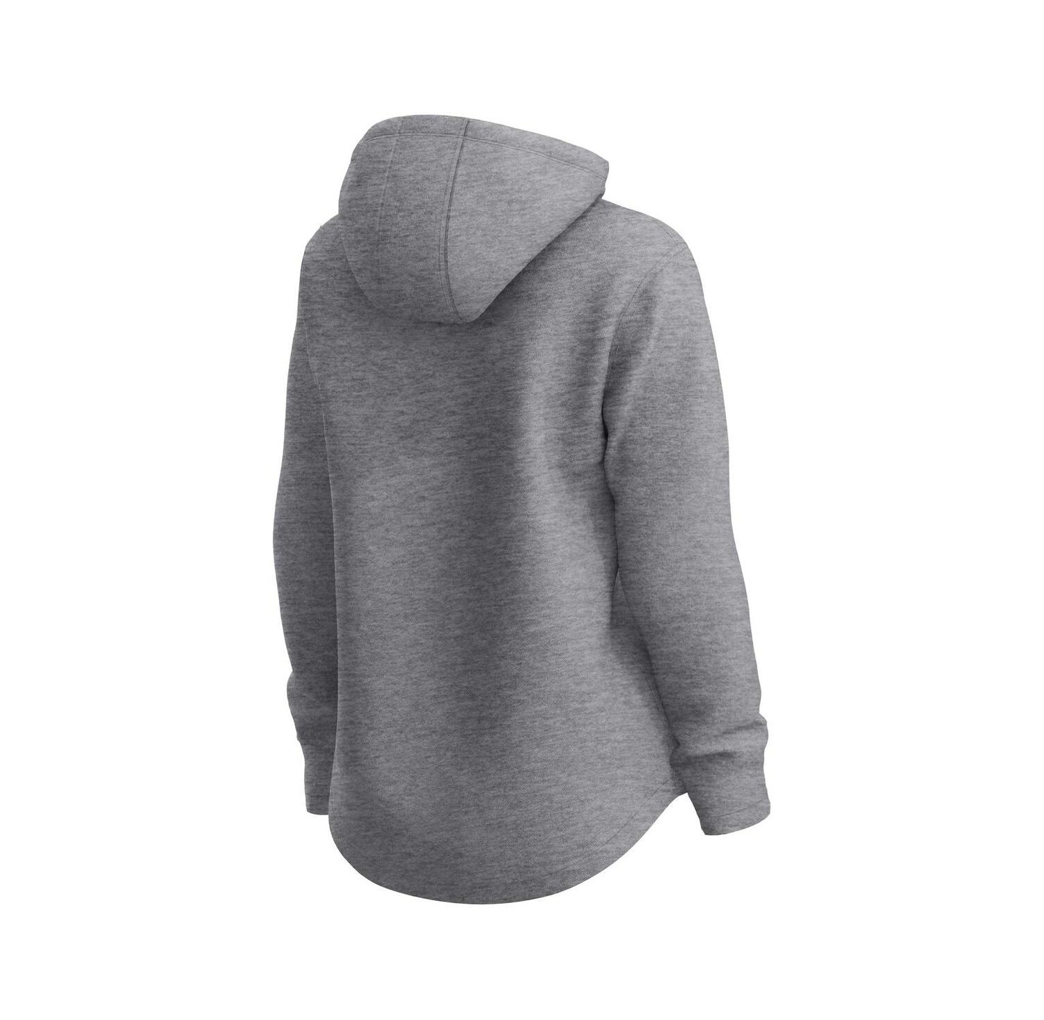 Women's Gray Washington Nationals Legacy Pullover Hoodie and Sweatpants Set