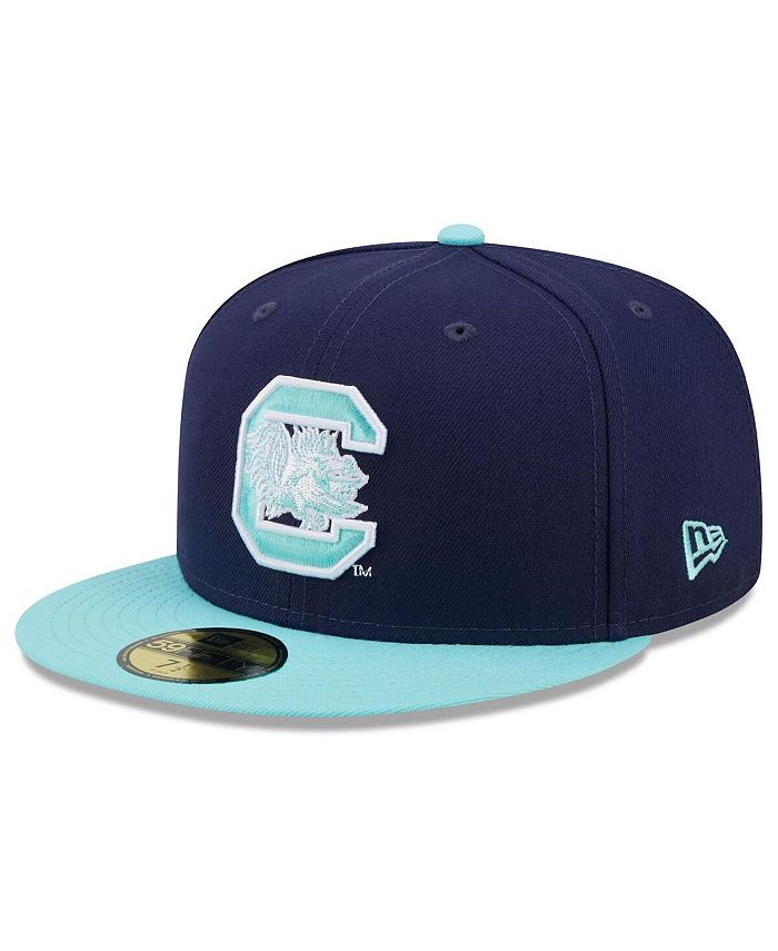 New Era Men's Navy, Light Blue South Carolina Gamecocks 59FIFTY Fitted ...