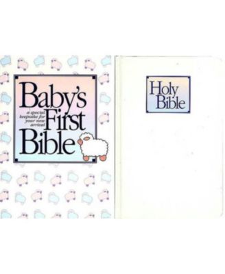 KJV Baby's First Bible, Hardcover-  Holy Bible King James Version-  A special keepsake for your new arrival by Thomas Nelson