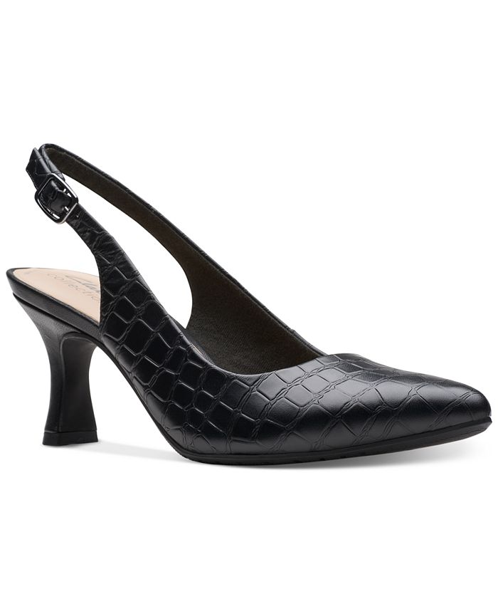 clarks slingback pumps
