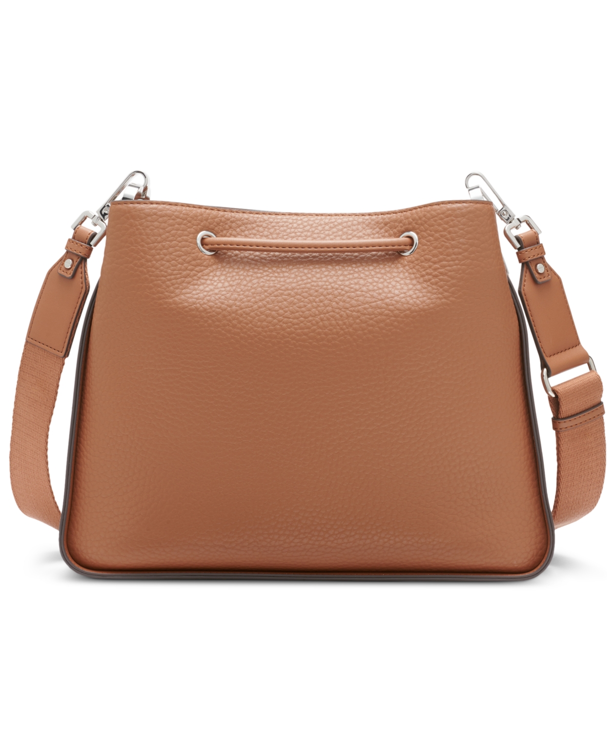 Calvin Klein Fay Drawstring Hobo with Adjustable Web Strap