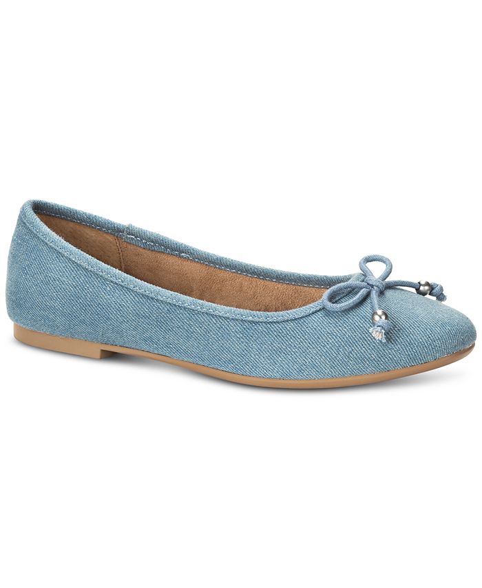 Style & Co Monaee Bow Slip-On Ballet Flats, Created for Macy's - Macy's