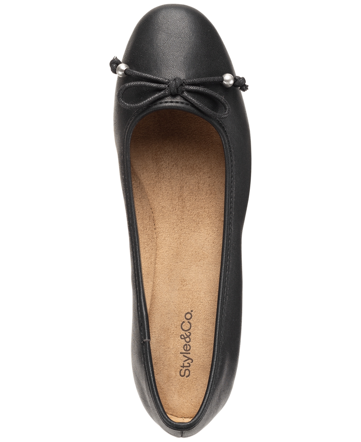 Style & Co Women's Monaee Bow Slip-On Ballet Flats, Created for Macy's
