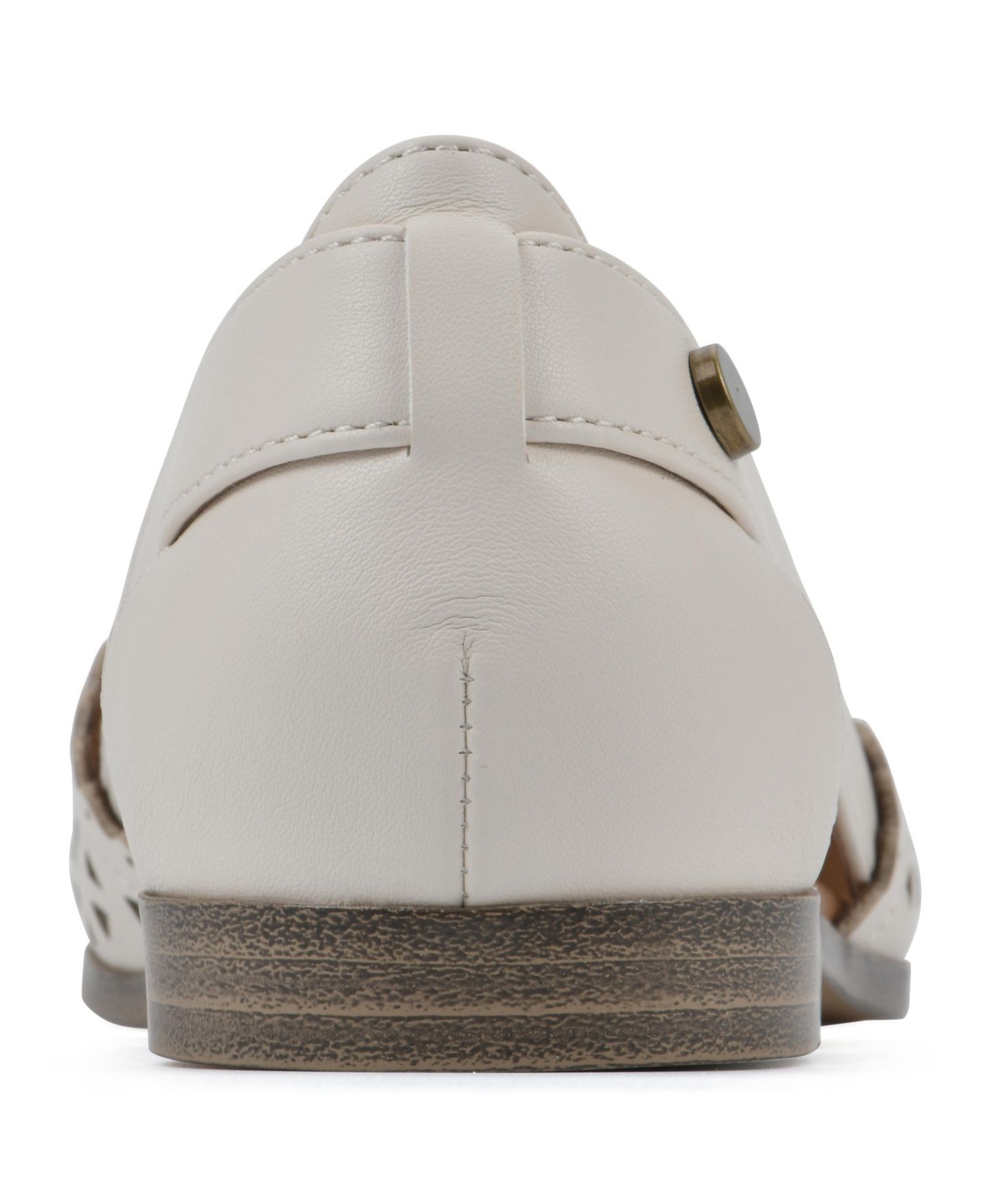 Женские балетки White Mountain Nobler Casual Flats, цвет: Яичная скорлупа гладкий — фото 3