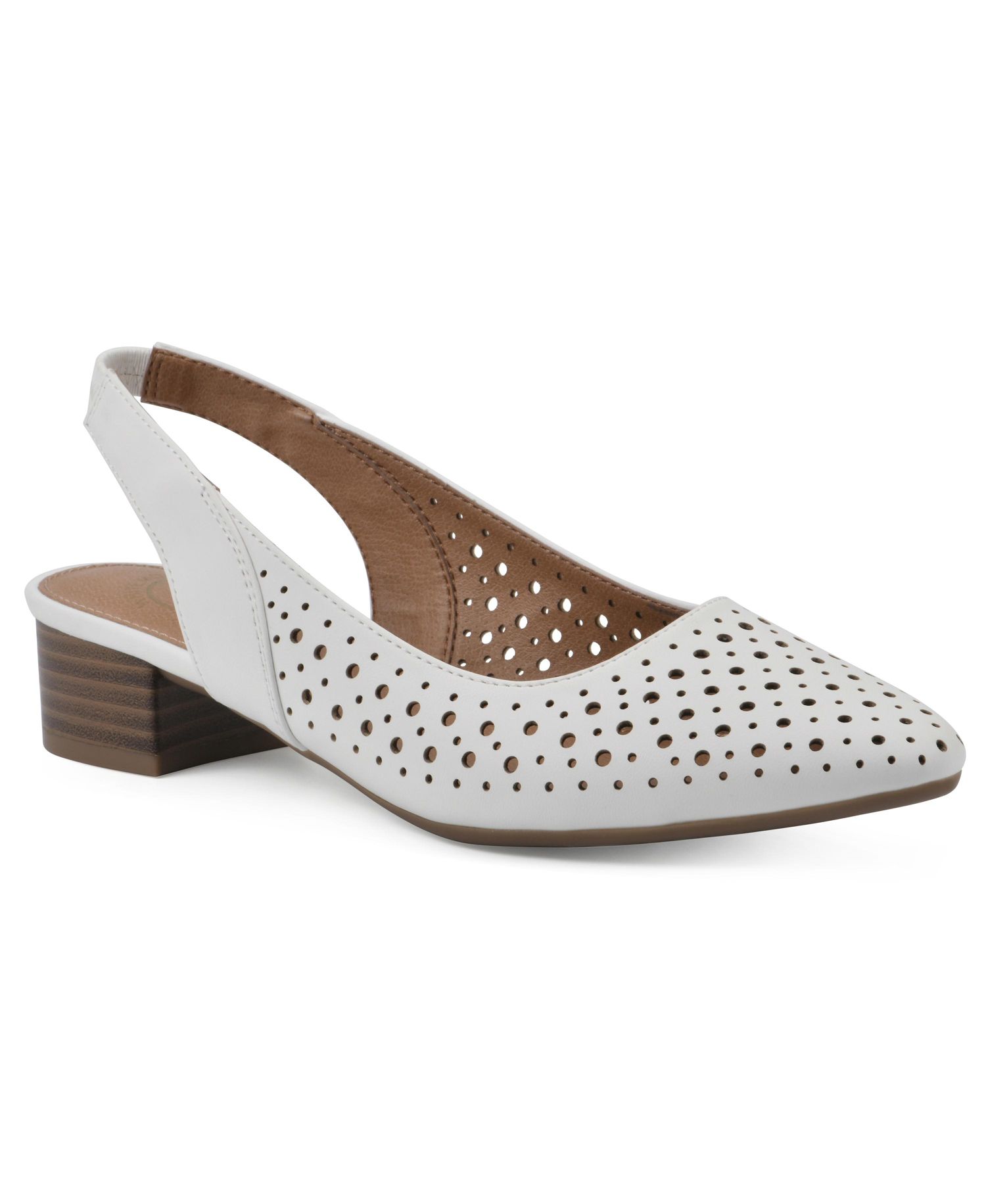 Women's Boronic Block Heel Slingbacks