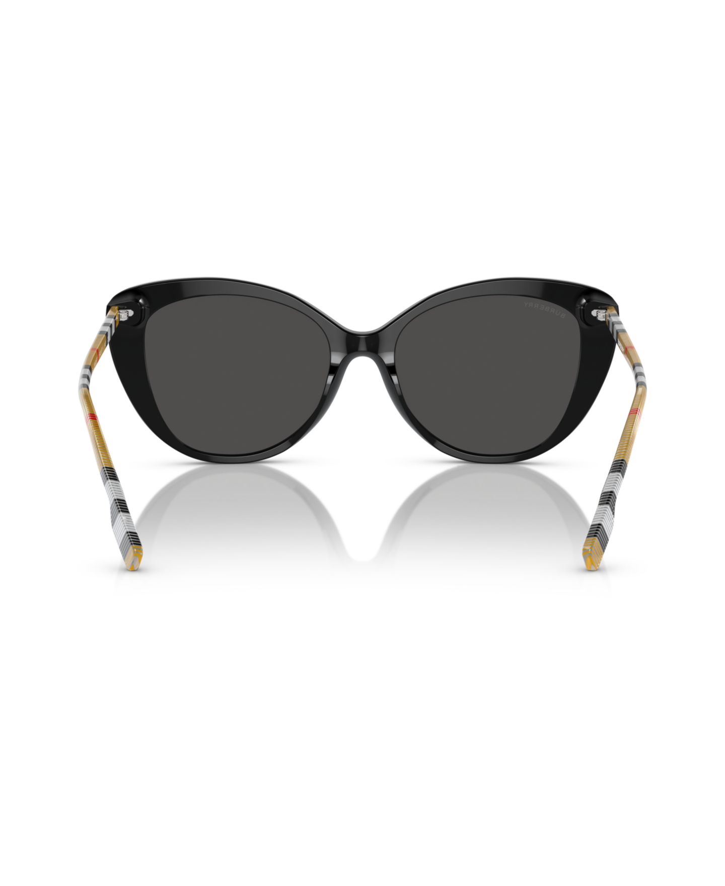 Женские солнцезащитные очки Burberry Low Bridge Fit Sunglasses BE4407F, цвет: Чёрный — фото 4