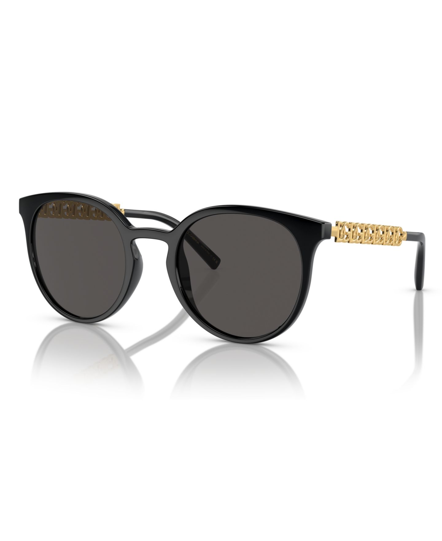 Женские солнцезащитные очки Dolce&Gabbana Sunglasses DG6189U, цвет: Чёрный — фото 1