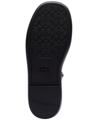 COACH Women's Peyton Double Buckle Flatform Sandals