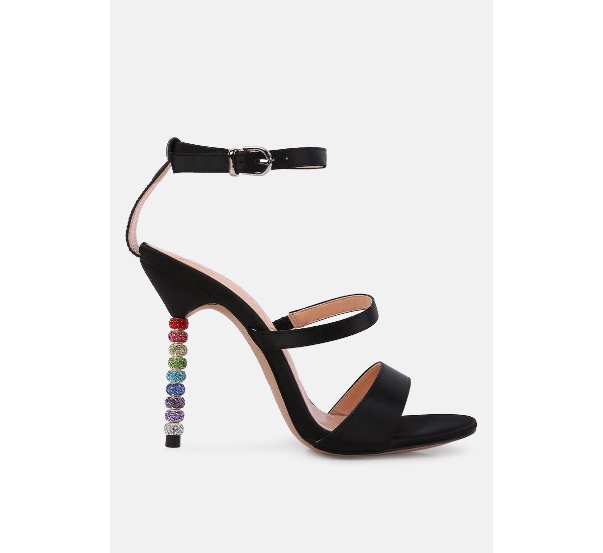 Women's Lawsuit Ankle Strap Fantasy Heel Sandals