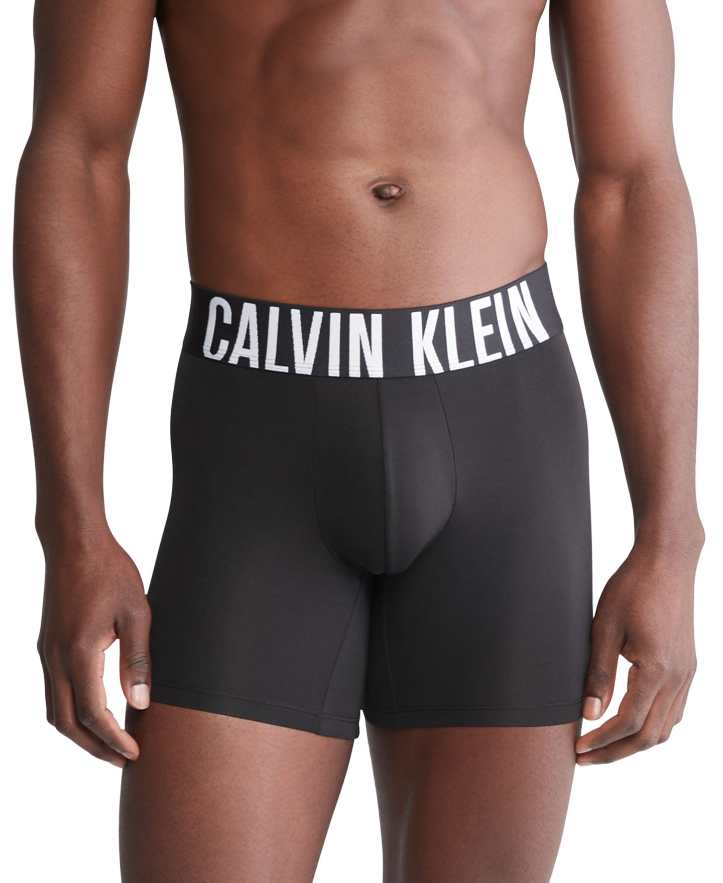 Трусы-боксеры Micro для мужчин, 3 шт. — Calvin Klein, цвет: Чёрный — фото 4