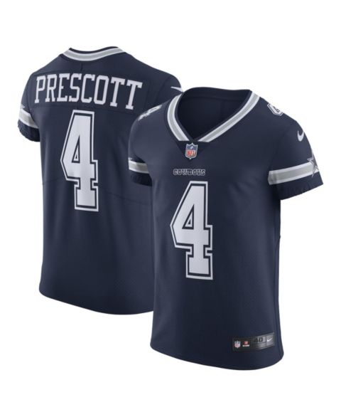 Мужской топ Nike Dak Prescott Dallas Cowboys Alternate Vapor Elite Player Jersey, цвет: Тёмно-синий