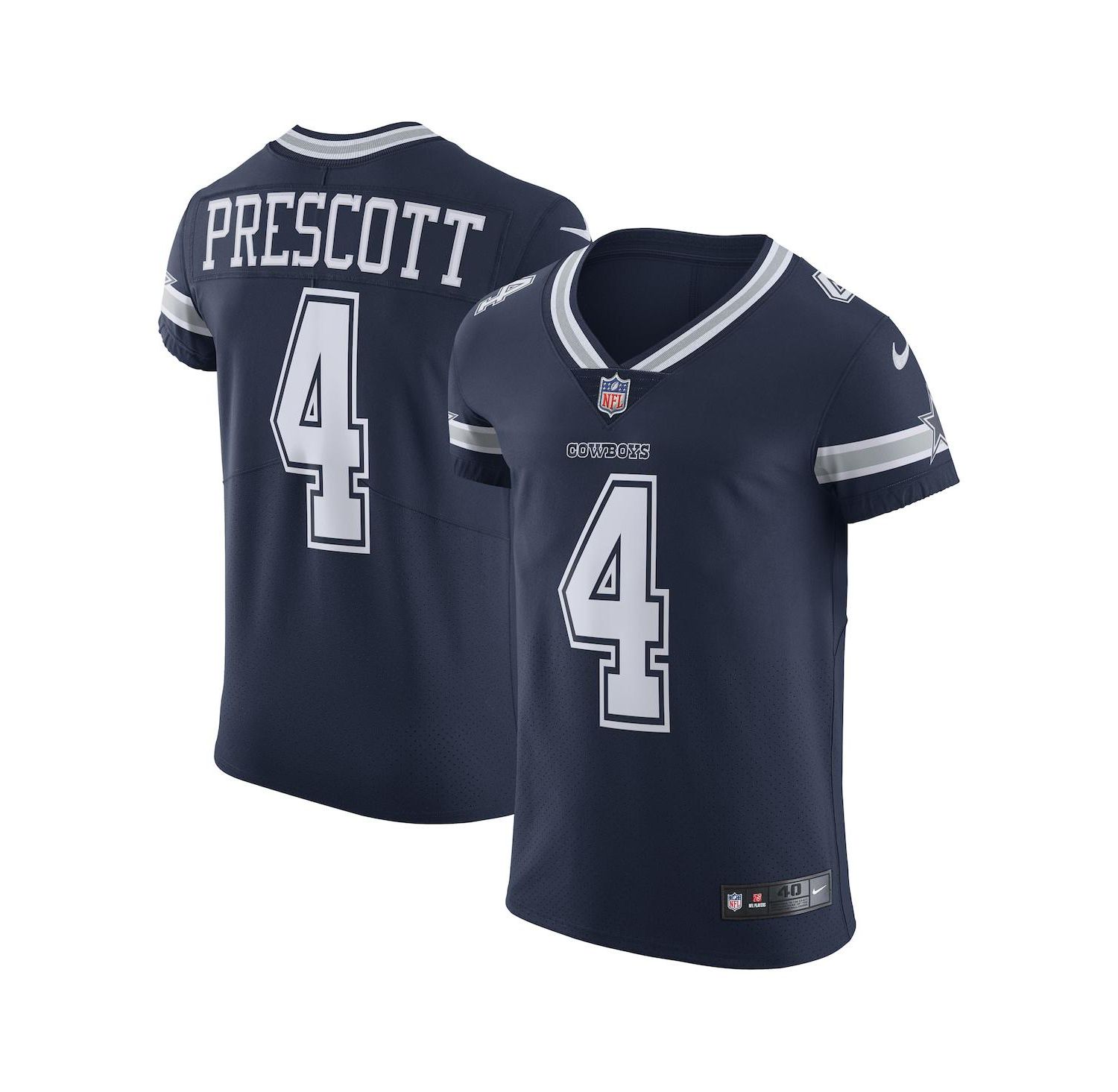 Men's Dak Prescott Dallas Cowboys Alternate Vapor Elite Player Jersey