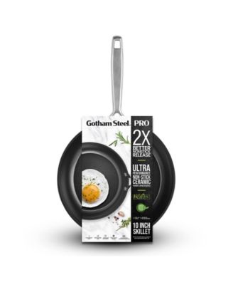 Hard Anodized 10" Ceramic Nonstick Professional Frying Pan