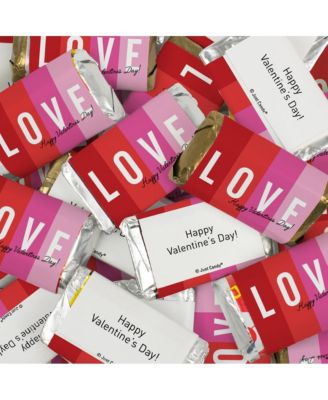 Valentine's Day Candy Favors Hershey's Miniatures Chocolate, 114 Pieces