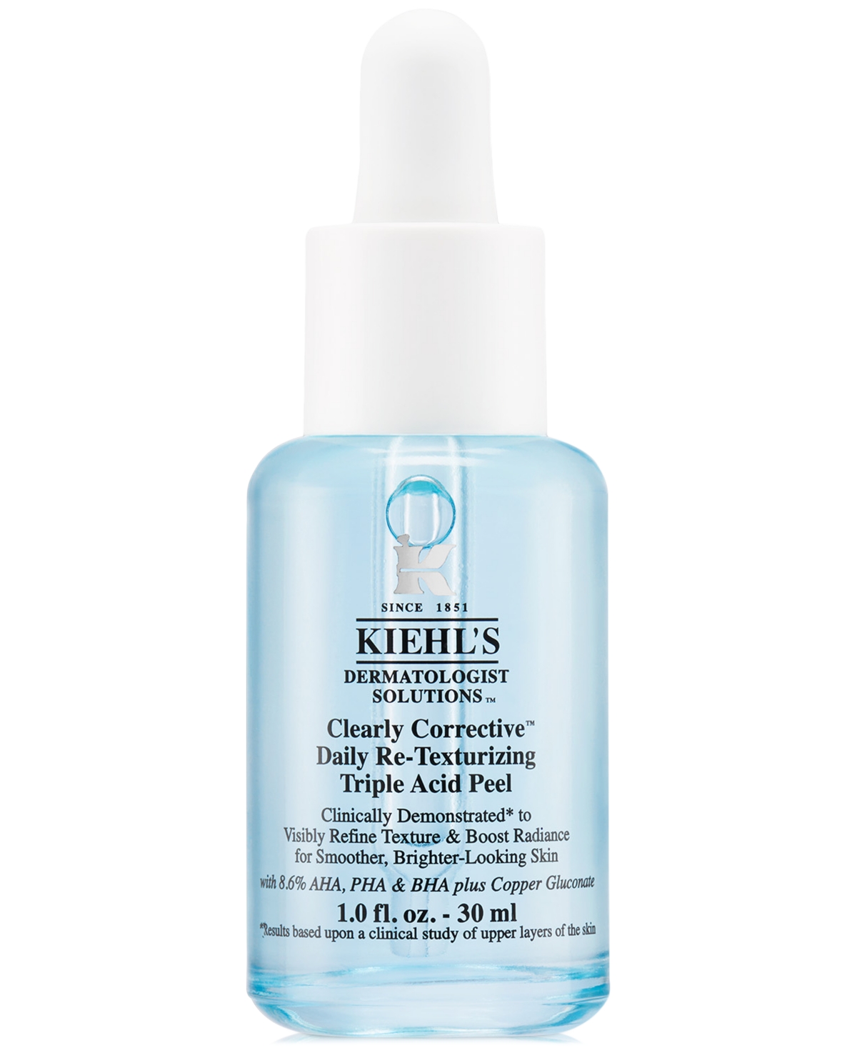 Shop Kiehl's Since 1851 Clearly Corrective Daily Re-texturizing Triple Acid Peel In No Color
