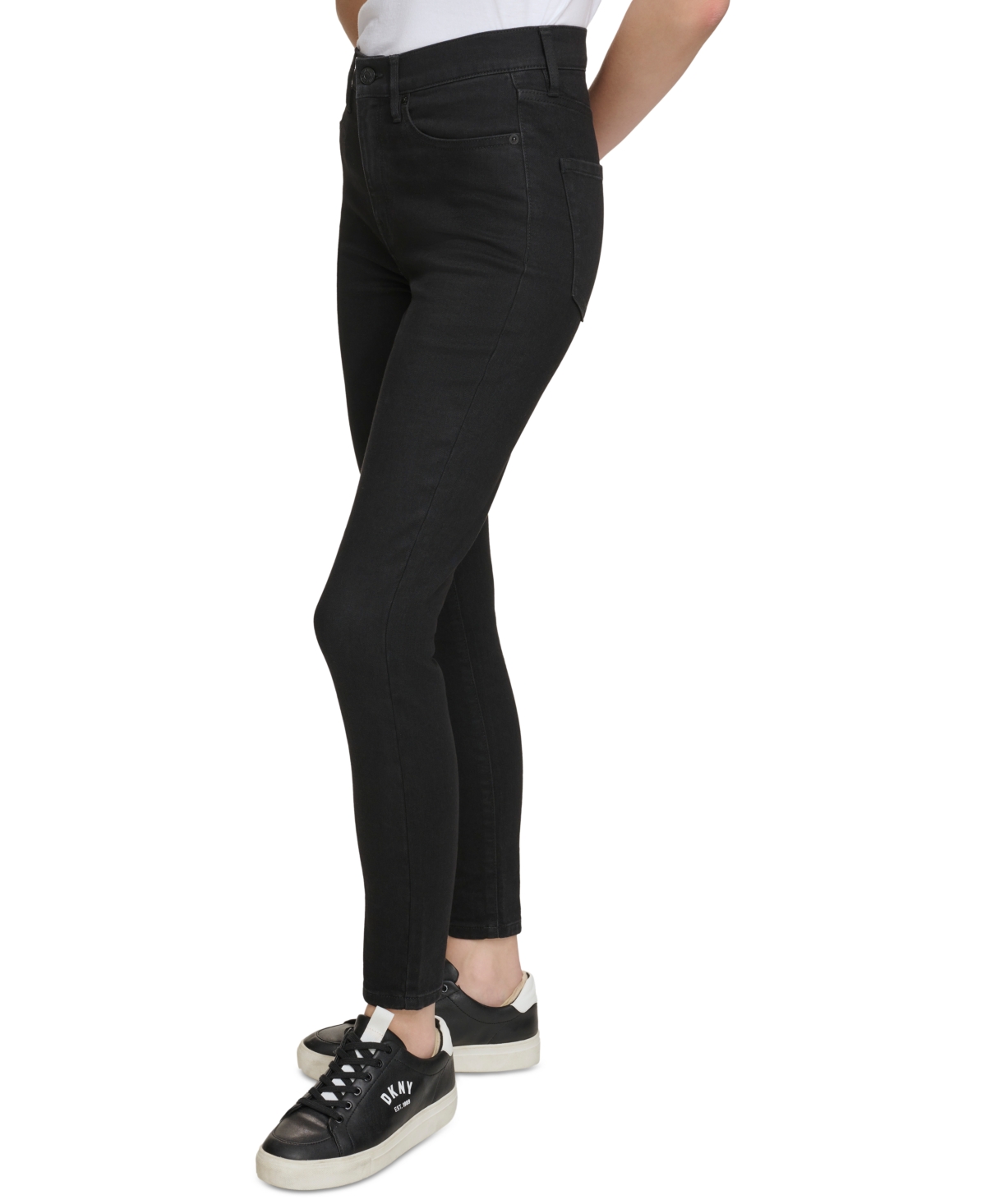 Dkny Jeans Women's High-Rise Skinny Ankle Jeans - F3k - Subway Wash