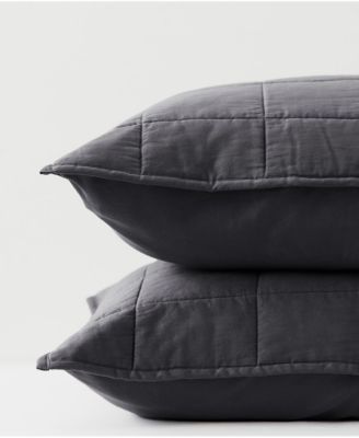 Organic Cotton Quilted Sham 2-Pack - King