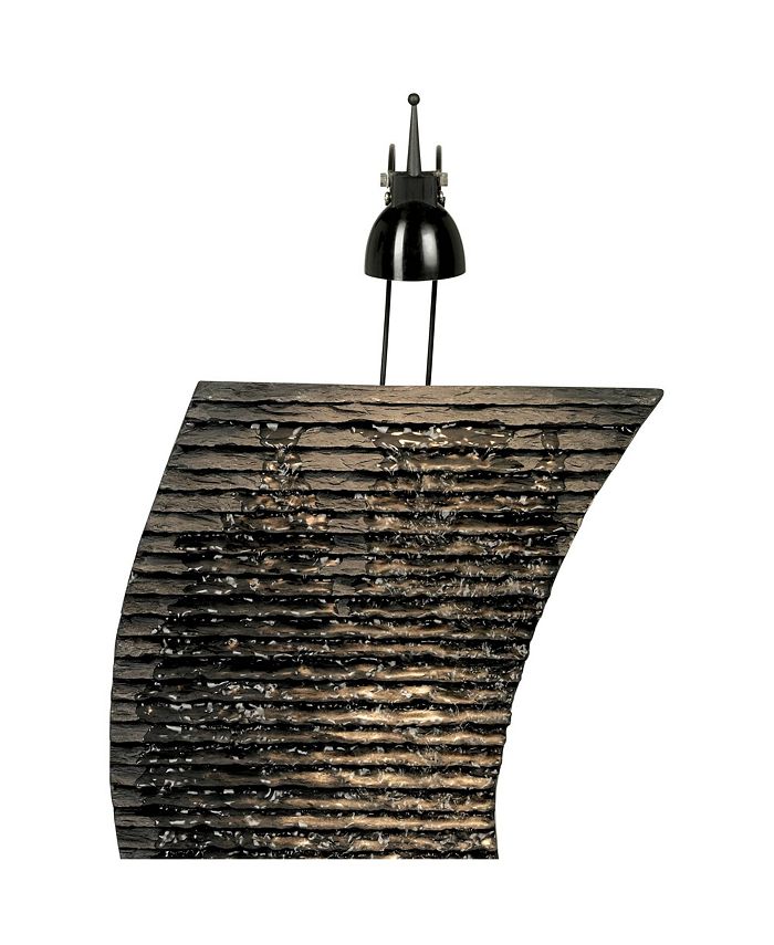 John Timberland Water Ripple Japanese Zen Indoor Tabletop Fountain 17 1