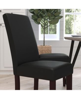 Vallia Series Panel Back Parson'S Chair For Kitchen, Dining Room And More