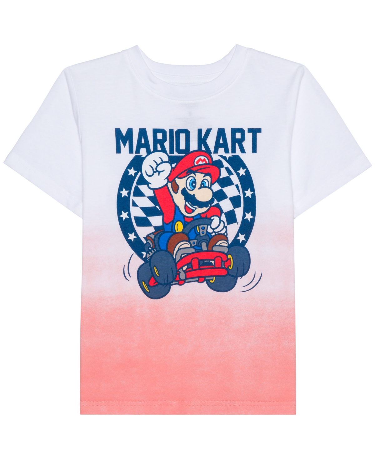 Hybrid Kids' Toddler And Little Boys Mario Kart Short Sleeve T-shirt In Red