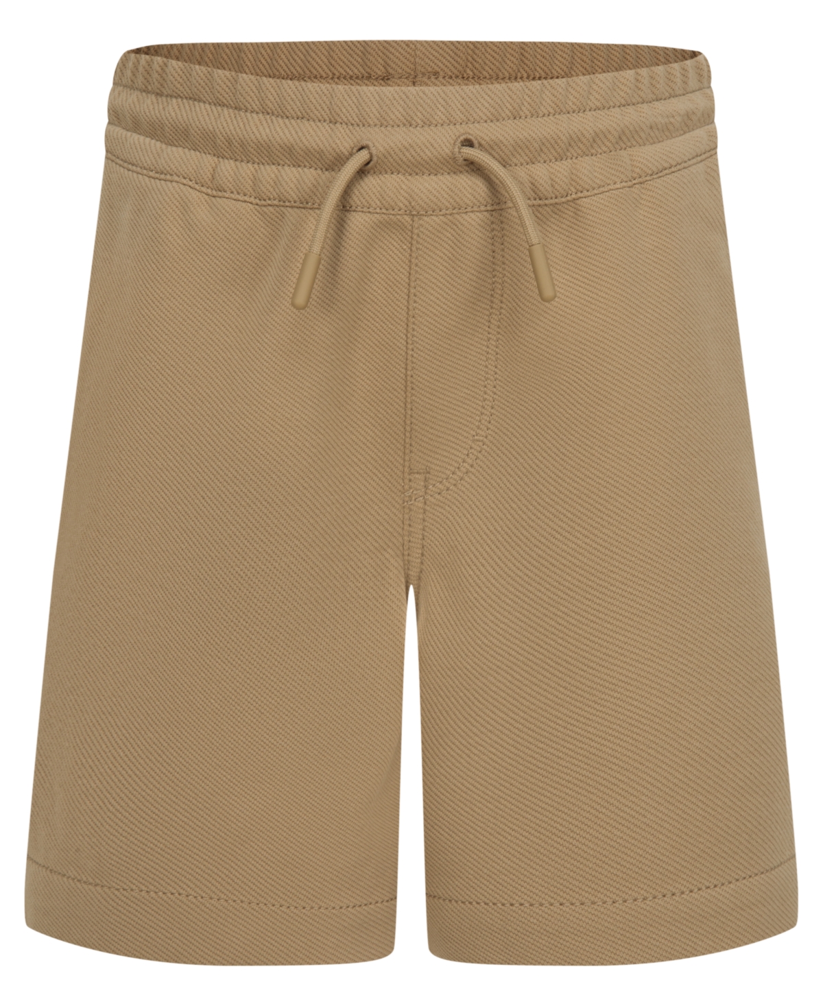 Shop Converse Big Boys Lifestyle Knit Textured Shorts In Coffee Rum