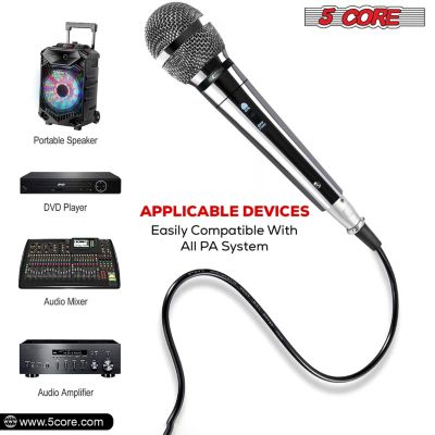 Microphone XLR Dynamic Karaoke Singing Handheld Microfono Professional Vocal DJ Music Mic