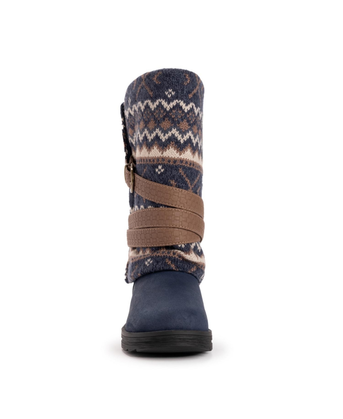 Muk Luks Women s Natalie Nikki Boots Navy multi Smart Closet