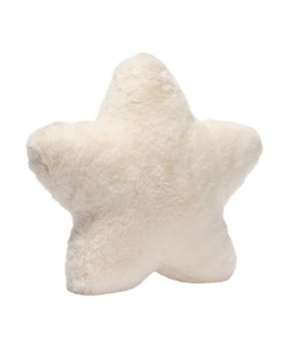 Star Pillow Plush - Ultra Soft Creamy White