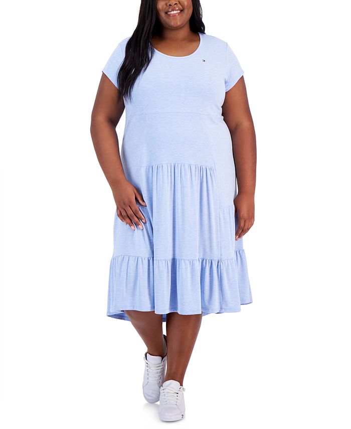 Macy's tommy hilfiger plus size dresses discount
