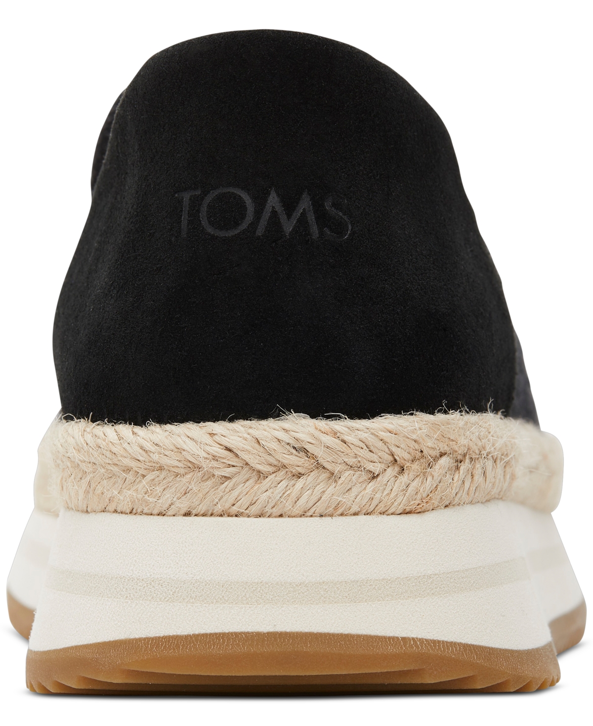 Shop Toms Women's Jocelyn Slip-on Espadrille Sneakers In Fog Two Tone Suede