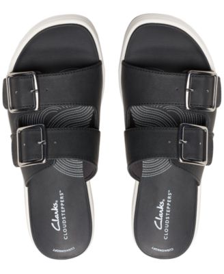 Women's Drift Buckle Slip-On Slide Wedge Sandals