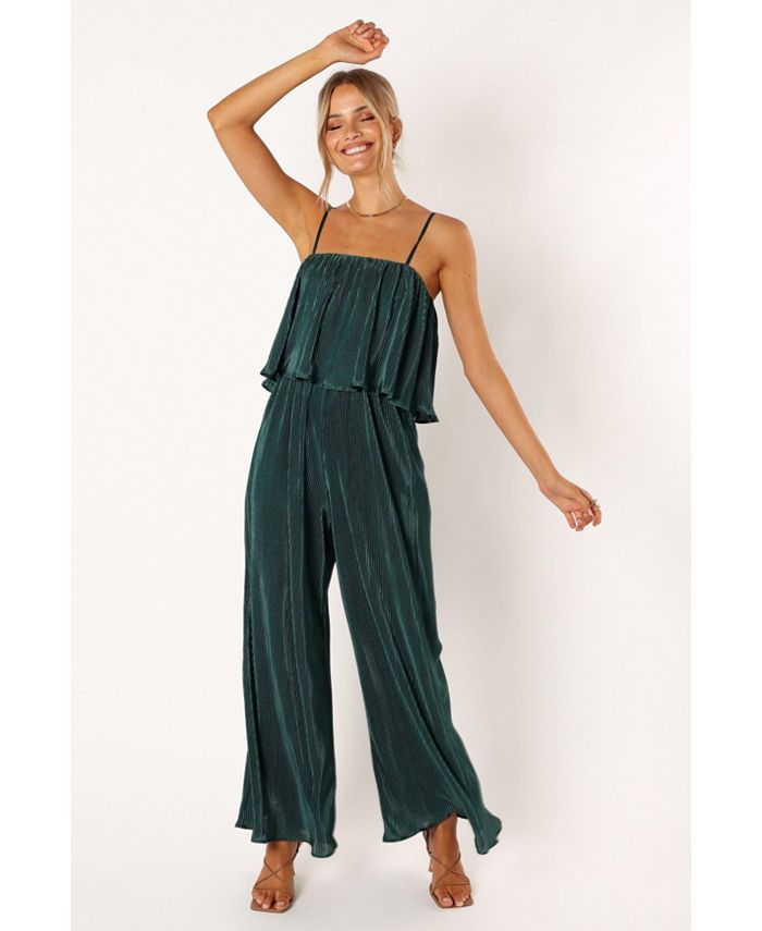 Petal and Pup Jillian Plisse Jumpsuit - Macy's