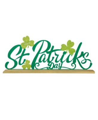 16" L St. Patrick's Metal Table Decor