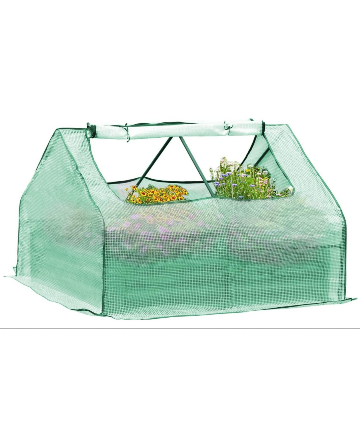 51''x39''x35.4''. Green Outdoor Mini Greenhouse Water Resistant - Green - Green