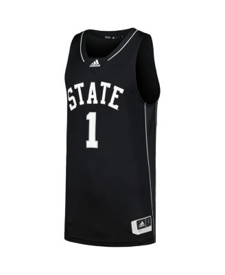 Men's Number 1 Mississippi State Bulldogs Team Swingman Basketball Jersey