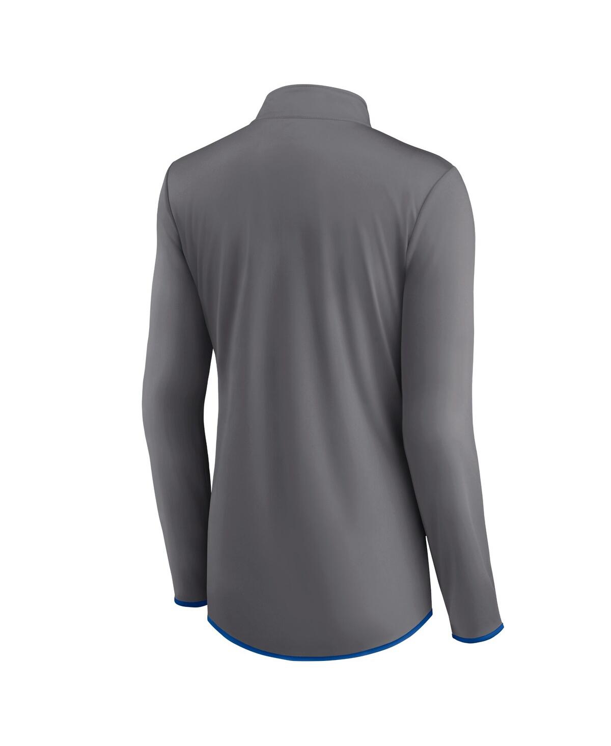 Women's FanaticsFlorida Gators Corner Quarter-Zip Top - Gray