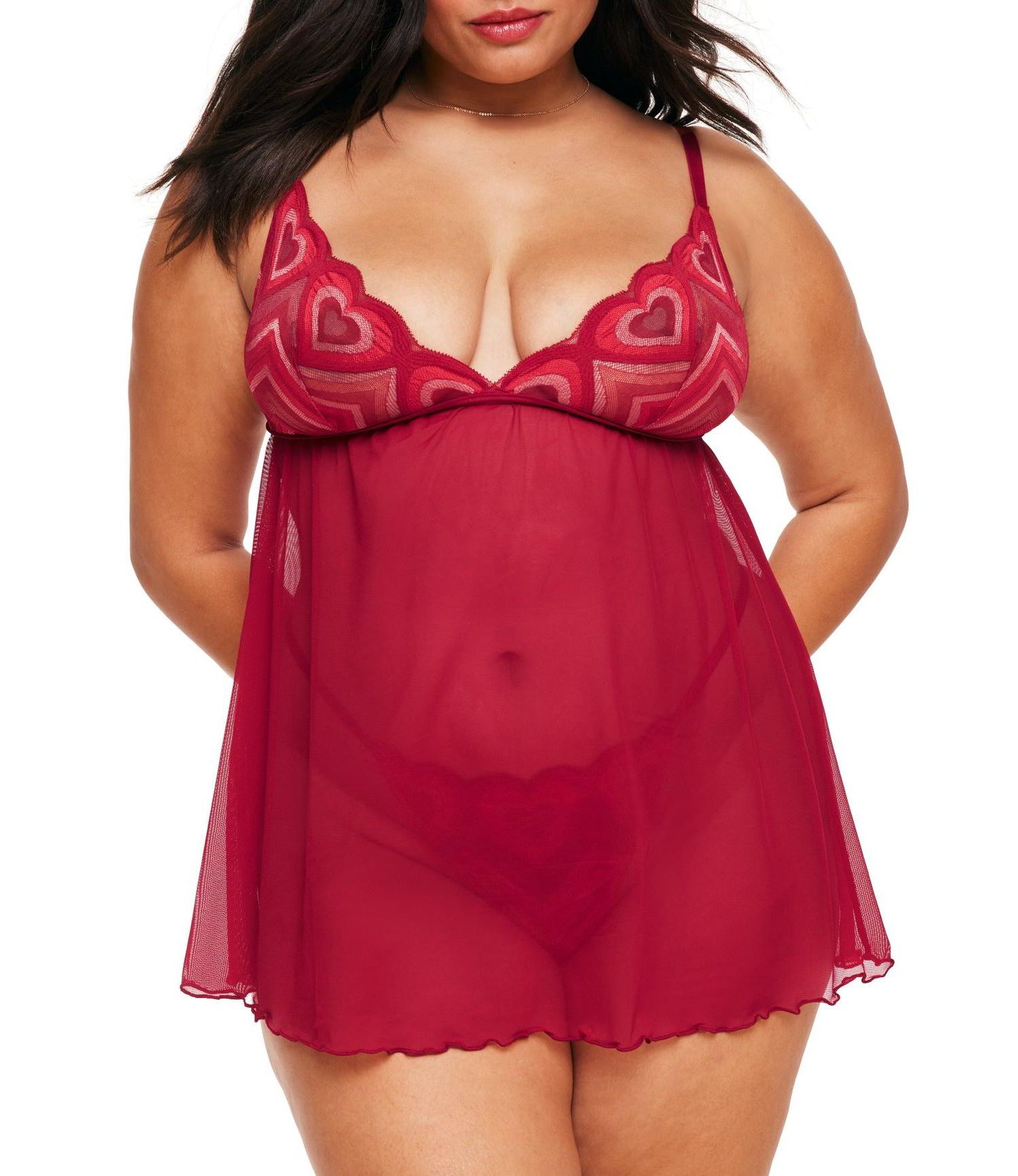 Plus Size Babydoll Lingerie