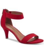 Macy's red top heels