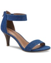 Macy's navy blue heels sales