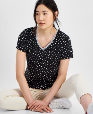 macy's tommy hilfiger women's shirts