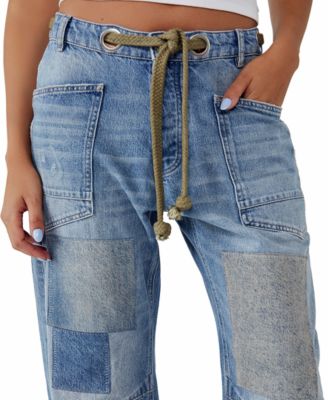 Women's Moxie Cotton Low-Slung Barrel Jeans 