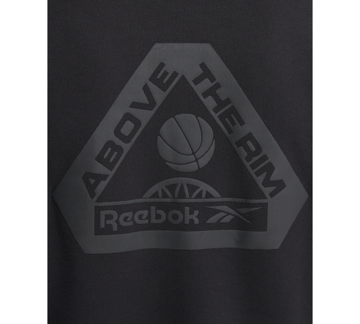 Reebok Men's Above The Rim Hoopwear Regular-Fit French Terry Hoodie -purp