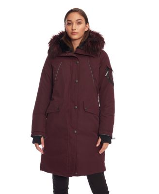 Women's Laurentian | Long Parka Winter With Faux Fur Hood