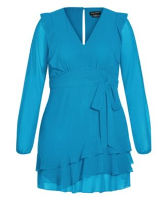 Plus Size Pretty Ruffle Dress