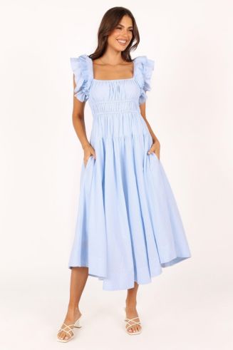 【関税込】PhaseEight ワンピース☆Linda Floral Midi Dress, Bl Linda Midi Dress | Phase Eight UK |