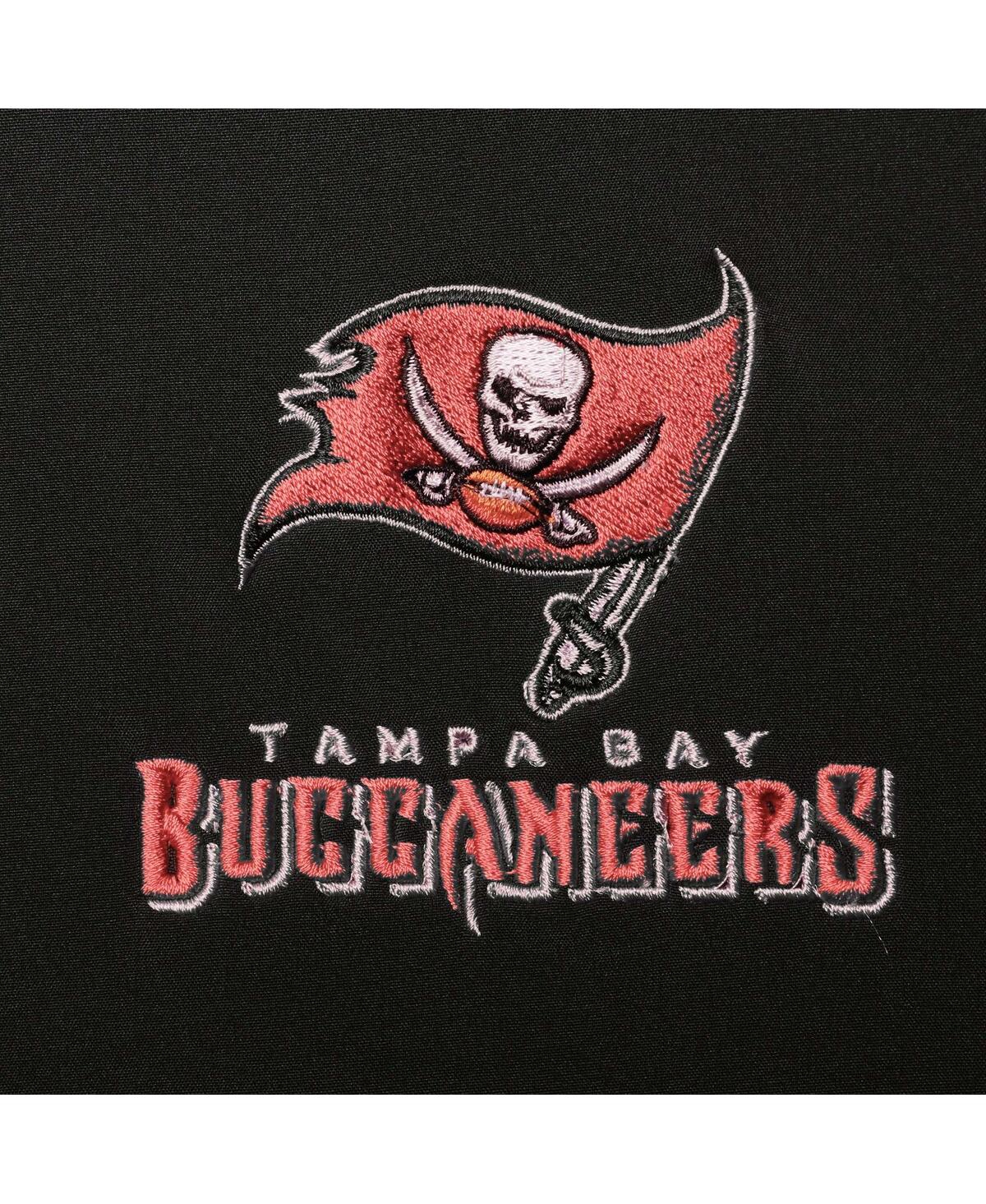 Men's Dunbrooke Black, Gray Tampa Bay Buccaneers Alpha Full-Zip Jacket