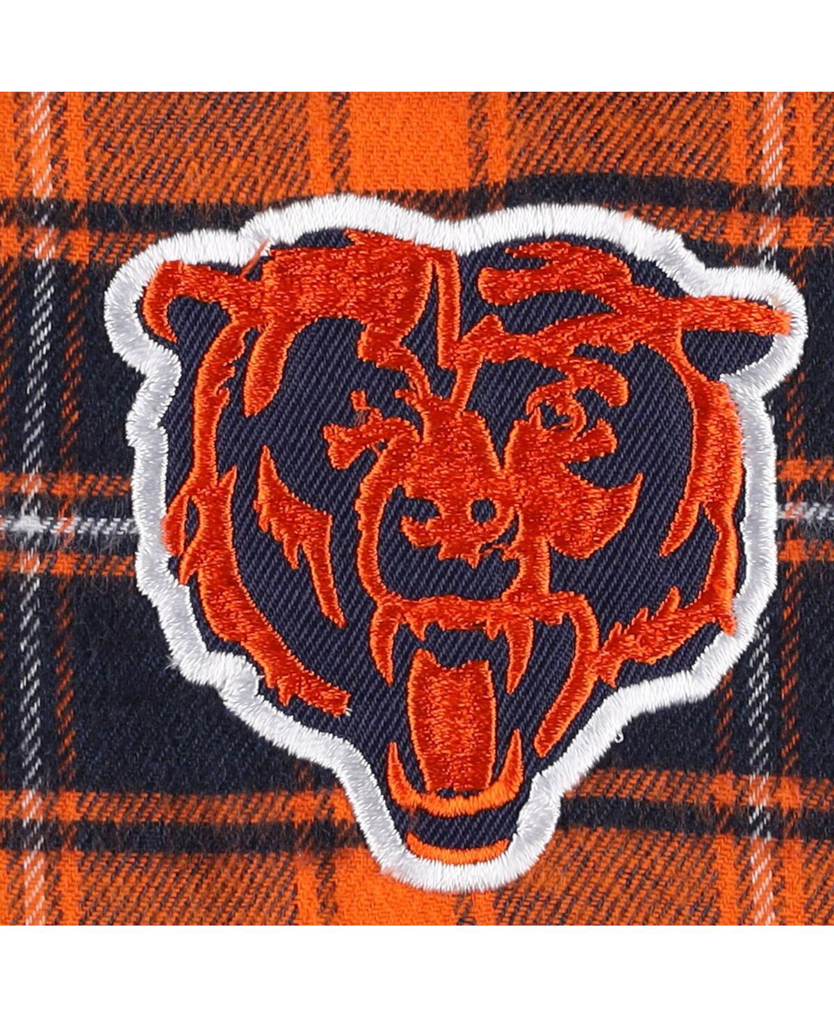 Women's Concepts SportChicago Bears Plus Size Badge T-shirt and Flannel Pants Sleep Set - Navy