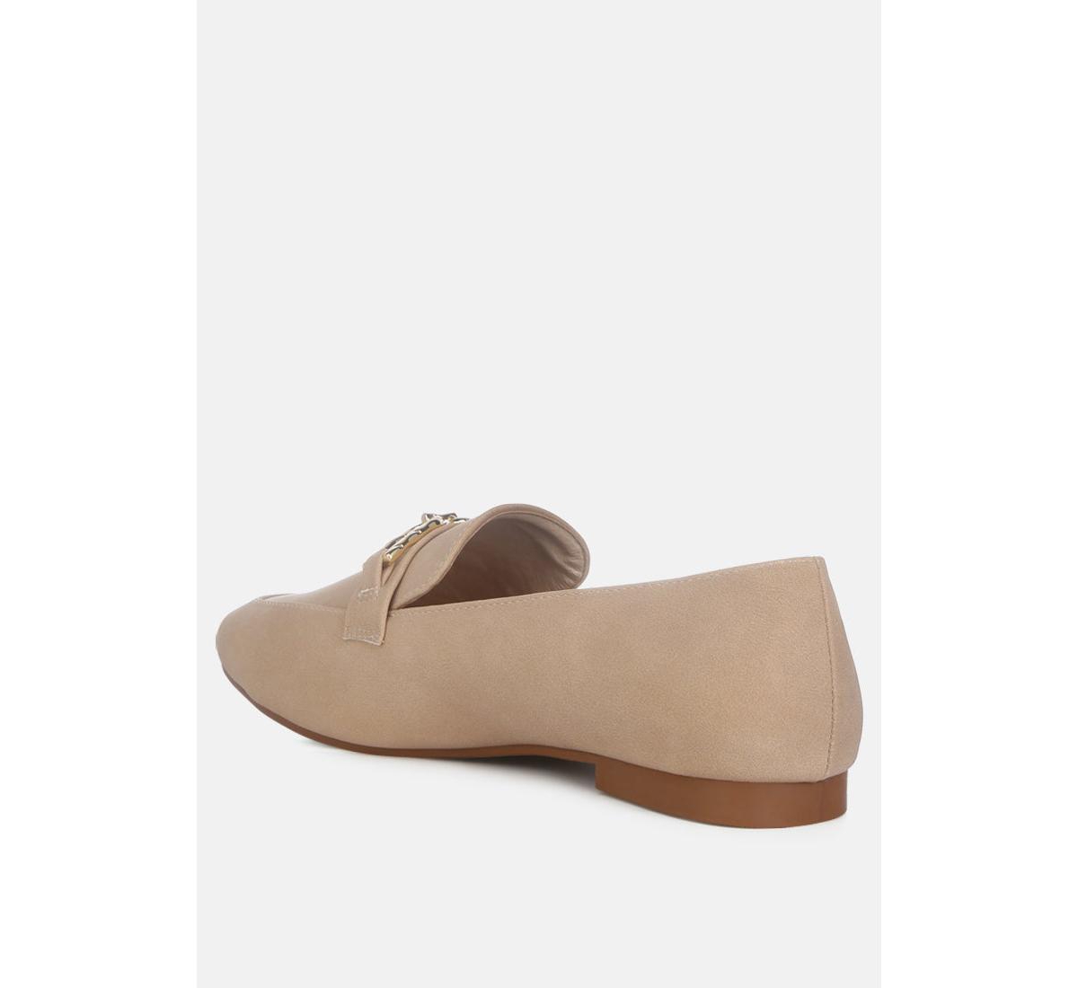 tassilo timeless faux leather horsebit loafers